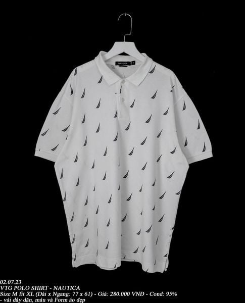  02.07.23 - VTG POLO SHIRT - NAUTICA 