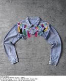  10.09.23 - VTG CROPPED DENIM JACKET - SHEIN 