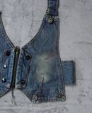  10.09.23 - VTG DENIM WAISTCOAT JACKET 