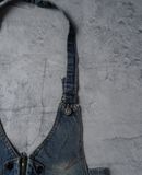 10.09.23 - VTG DENIM WAISTCOAT JACKET 