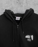  02.27.24 - VTG HEAVY ZIP UP HOODIE - HIKOMA, THE HERO 