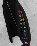  02.27.24 - VTG CROPPED ZIP UP HOODIE - NEWS LIVE TOUR 2022 