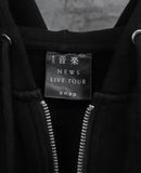  02.27.24 - VTG CROPPED ZIP UP HOODIE - NEWS LIVE TOUR 2022 