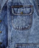  10.11.23 - VTG DENIM VEST WORK JACKET - GREAT DRAGON 