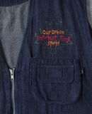  10.11.23 - VTG DENIM VEST JACKET - BON GIOVAN 