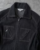  10.11.23 - VTG CROPPED DENIM JACKET - ENSUITE 