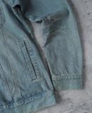  10.11.23 - VTG HOODED DENIM JACKET - JUNGLE STORM 