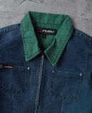 10.09.23 - VTG CROPPED DENIM JACKET - FUBU 