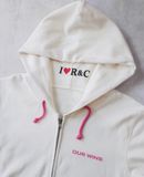  02.27.24 - VTG ZIP UP HOODIE - I LOVE R&C 