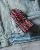  10.14.23 - VTG HOODED DENIM JACKET - JUNGLE STORM 