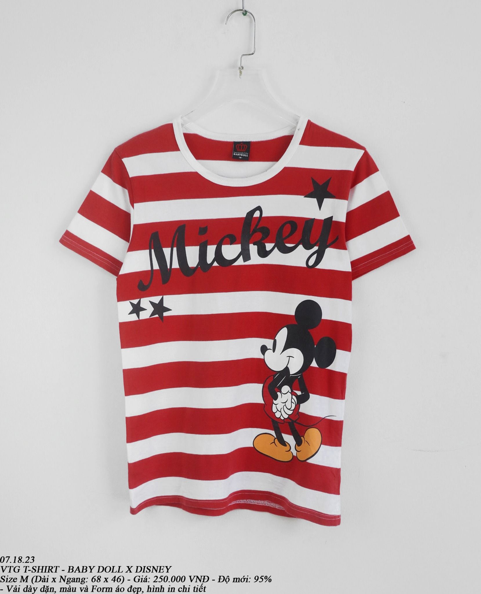  07.18.23 - VTG T-SHIRT - BABY DOLL x DISNEY 