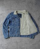  10.06.23 - VTG SHERPA LINED DENIM JACKET - ZARA MAN 