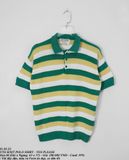  01.05.23 - VTG KNIT POLO SHIRT - YES PLEASE 