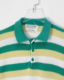  01.05.23 - VTG KNIT POLO SHIRT - YES PLEASE 