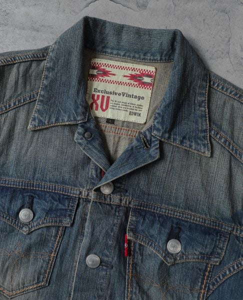  10.04.23 - VTG DENIM JACKET - EDWIN EXCLUSIVE VINTAGE 