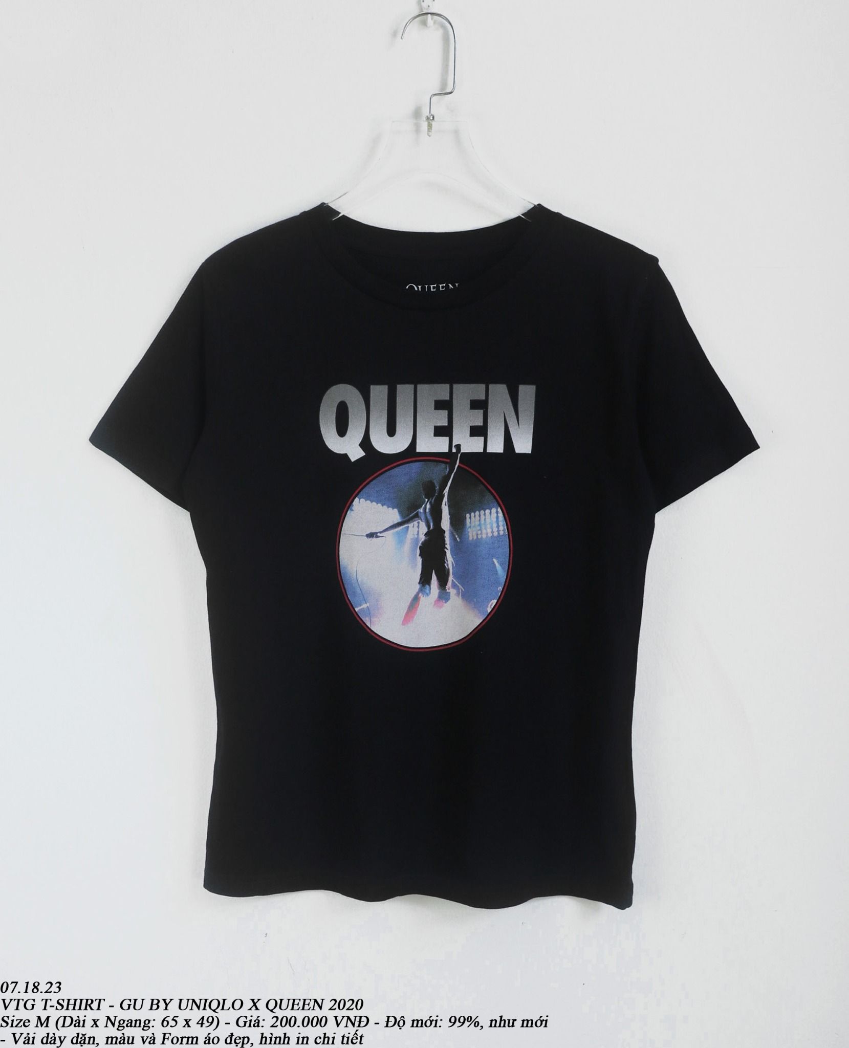  07.18.23 - VTG T-SHIRT - GU by UNIQLO x QUEEN 2020 