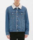  10.04.23 - VTG SHERPA LINED DENIM JACKET - GU BY UNIQLO 