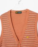  09.29.22 - VTG KNIT VEST JACKET - GOLDEN BEAR 