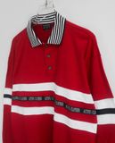  06.22.23 - VTG LONGSLEEVE POLO SHIRT - PETER BIRD 