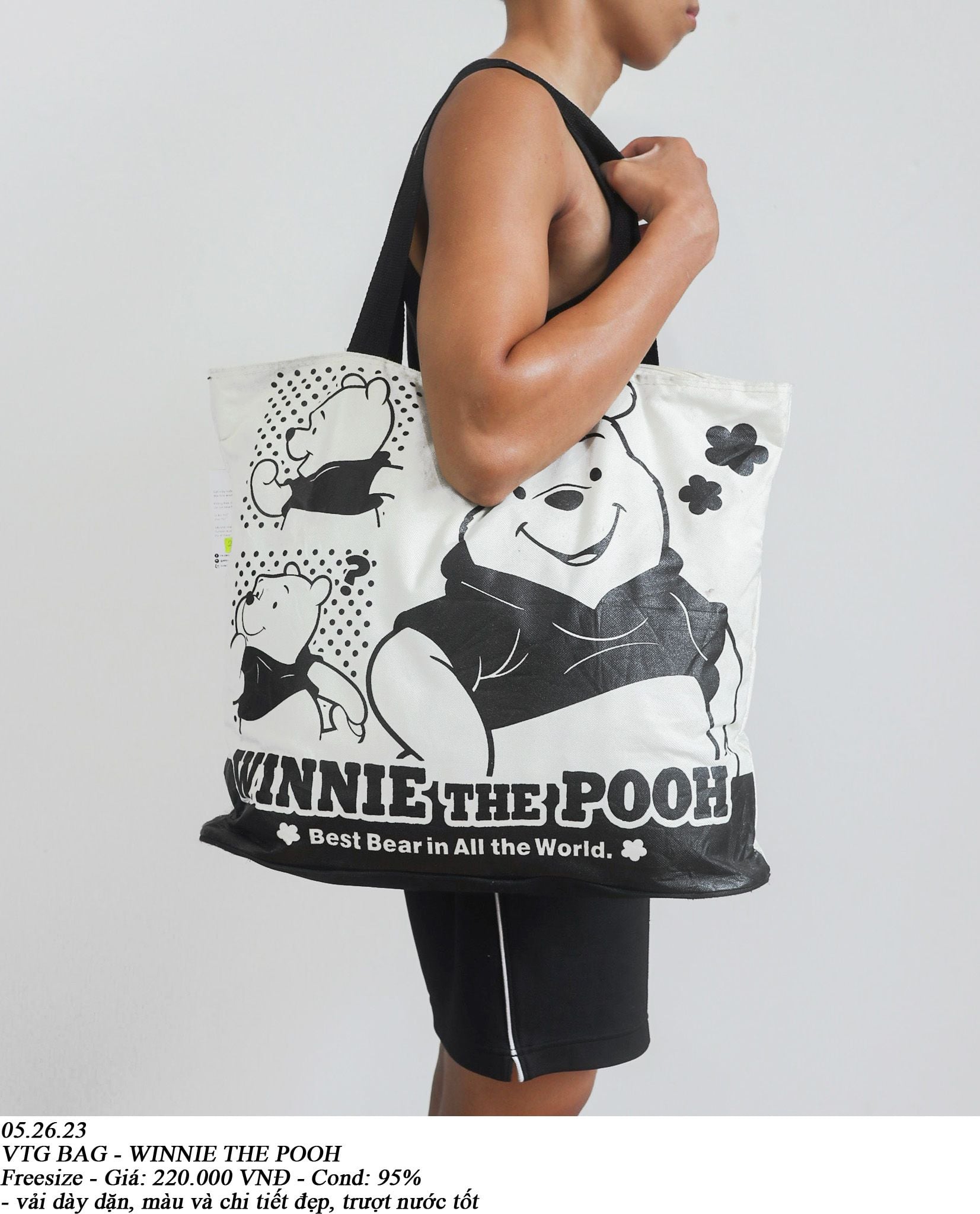  05.26.23 - VTG BAG - WINNIE THE POOH 