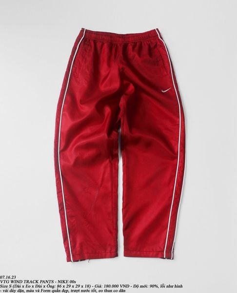  07.16.23 - VTG WIND TRACK PANTS - NIKE 00s 