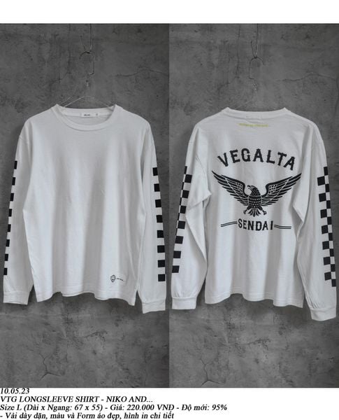  10.05.23 - VTG LONGSLEEVE SHIRT - NIKO AND... 