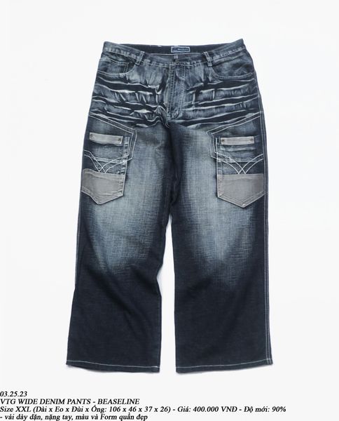 Vintage Wide Denim Pants ABW0004