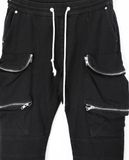 09.24.22 - VTG CARGO JOGGER PANTS - BLACK ICON 