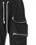  09.24.22 - VTG CARGO JOGGER PANTS - BLACK ICON 