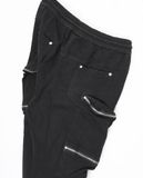  09.24.22 - VTG CARGO JOGGER PANTS - BLACK ICON 