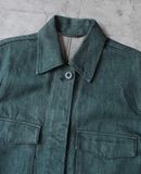  10.29.23 - VTG DENIM SHIRT JACKET - UNIQLO U 