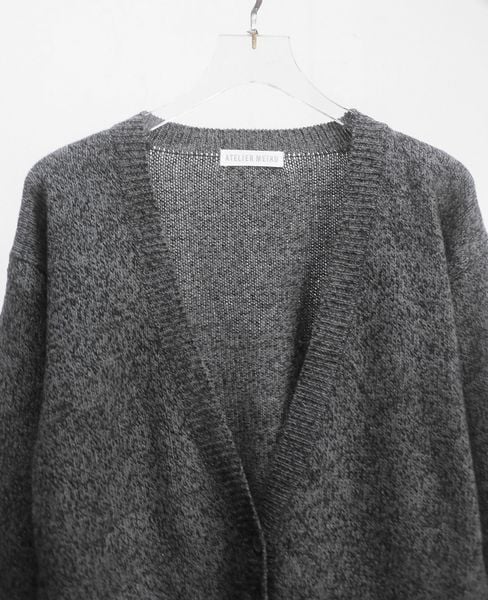  09.20.24 - VTG CROPPED KNIT CARDIGAN JACKET - ATELIER MEIKU 