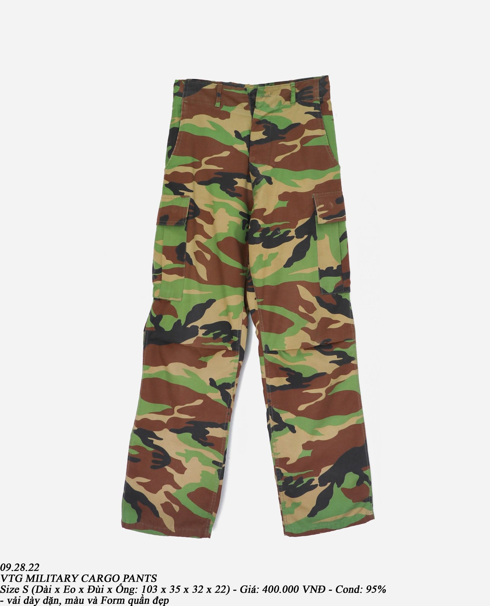 Green military High-waisted cargo trousers - Buy Online | Terranova