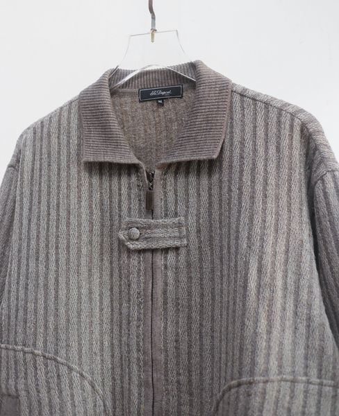  09.18.24 - VTG KNIT BLOUSON JACKET - S.T DUPONT PARIS 