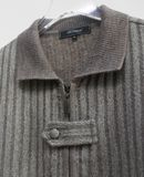  09.18.24 - VTG KNIT BLOUSON JACKET - S.T DUPONT PARIS 