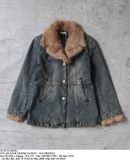  10.29.23 - VTG BLAZER DENIM JACKET - LEI FIRENGE 