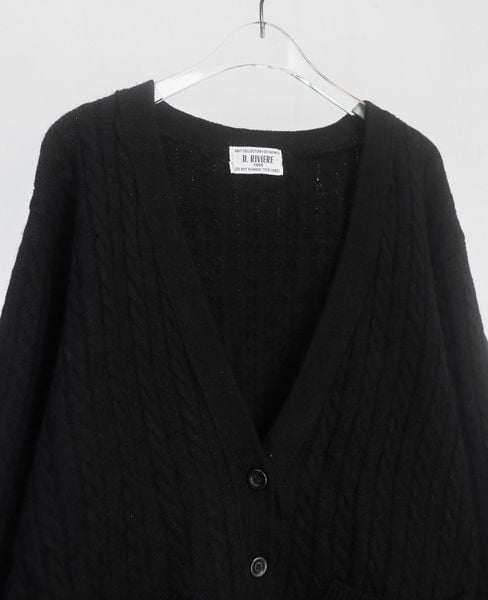  09.16.24 - VTG KNIT CARDIGAN JACKET - D.RIVIERE 
