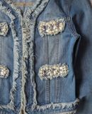  10.29.23 - VTG CROPPED DENIM JACKET - DURAS 
