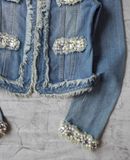  10.29.23 - VTG CROPPED DENIM JACKET - DURAS 