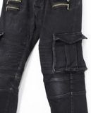  09.30.22 - VTG DENIM BIKER PANTS 