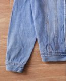  09.22.24 - VTG FUR COLLAR DENIM JACKET - LIQUOR N POKER 