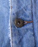  09.22.24 - VTG FUR COLLAR DENIM JACKET - LIQUOR N POKER 