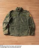  09.22.24 - VTG MILITARY FIELD DENIM JACKET - SHOCKTHEHEART 
