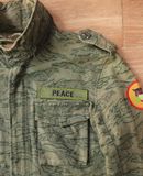  09.22.24 - VTG MILITARY FIELD DENIM JACKET - SHOCKTHEHEART 