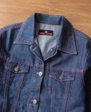  09.22.24 - VTG CROPPED DENIM JACKET - BIAOQI JEANS 