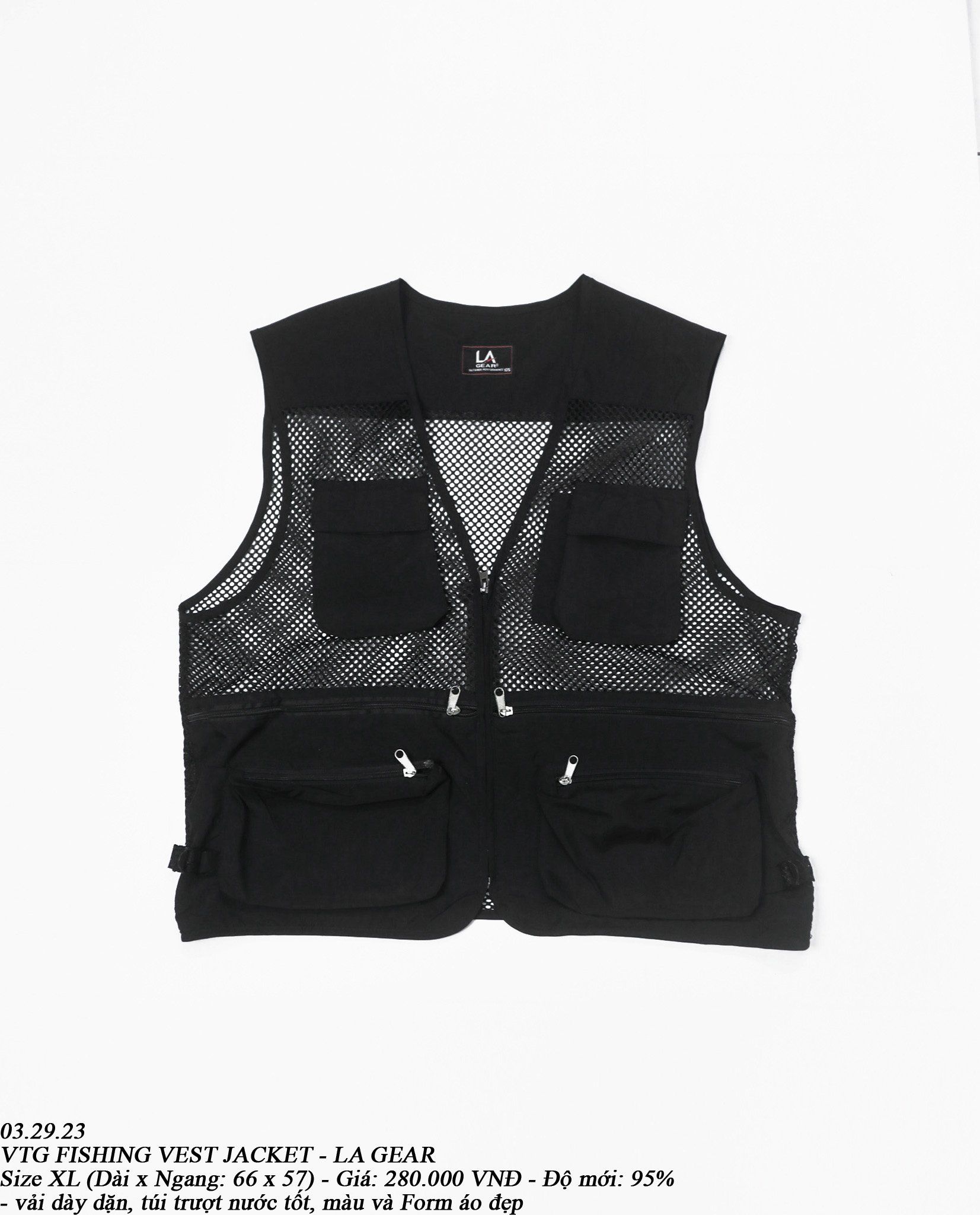 Aard Name Fishing Vest Black – Aard Tokyo