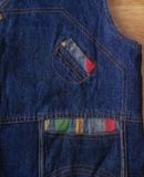  09.22.24 - VTG DENIM VEST JACKET - BOY SCOUT 