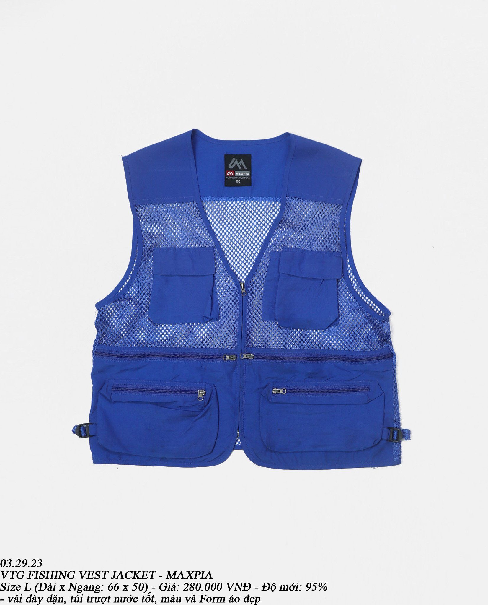 VTG FISHING retailer VEST JACKET