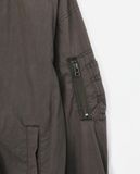  10.09.22 - VTG WASHED NYLON BOMBER JACKET - PURPLE & YELLOW 