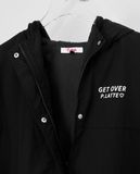 10.09.22 - VTG CROPPED WINDBREAKER JACKET - PINK LATTE 